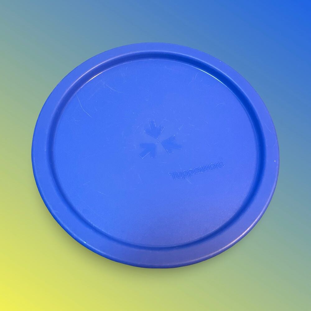 Tupperware 2419B Blue Replacement Lid Seal 6.75" One Touch Canister C Cover